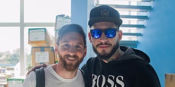 Dos potencias se saludan\u002E El Uli volverá a cantar para Leo\u002E