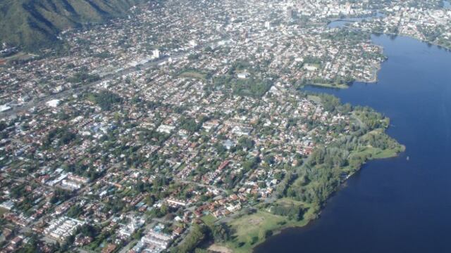 Villa Carlos Paz desde lo alto. (Foto: archivo).