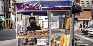 Acepta libros usados en su puesto de praliné\u002E