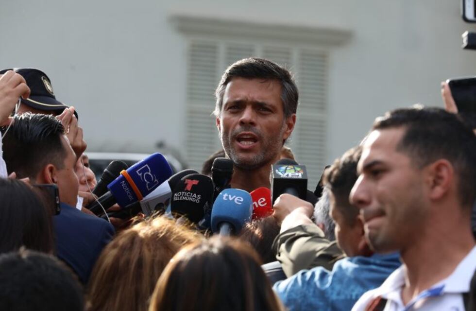 Leopoldo López: "Es el momento de la liberación en nuestro país"