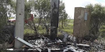 Las instalaciones quedaron inutilizadas este sábado\u002E (@roylopezmolina)