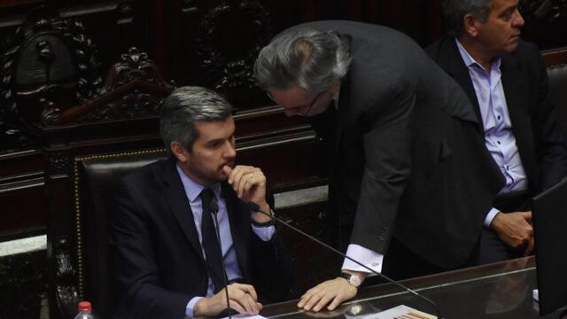 DYN23, BUENOS AIRES, 22/03/2017, INFORME DEL JEFE DE GABINETE MARCOS PEu00d1A  EN DIPUTADOS. FOTO:DYN/LUCIANO THIEBERGER. ciudad de buenos aires marcos peu00f1a jefe de gabinete nacional en el congreso exposicion primer informe de gestion del au00f1o en la camara de