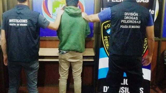 San Vicente: detuvieron a un joven que hirió a primo con un arma blanca