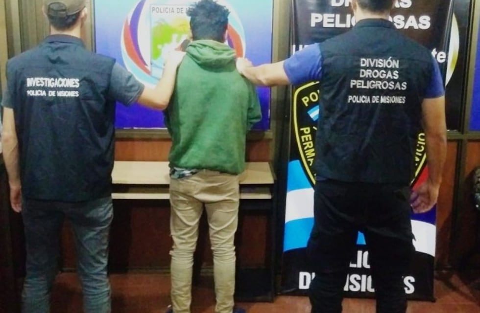 San Vicente: detuvieron a un joven que hirió a su primo con un arma blanca