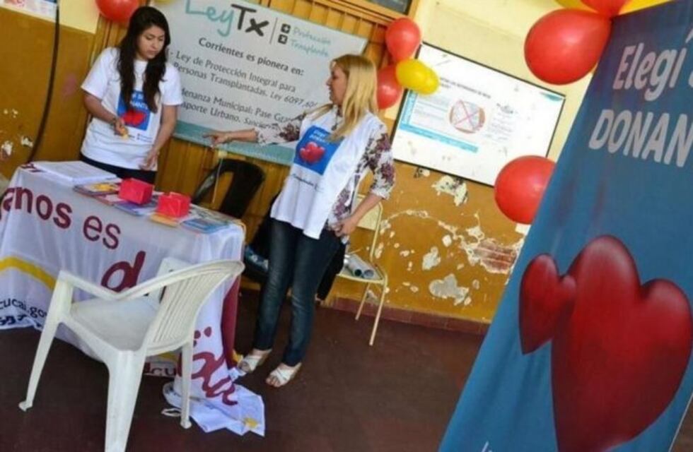 La tasa de donación de órganos de Corrientes es la más baja en diez años