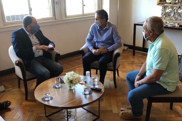 Garate, Lescano y Pescader se reunieron con Katopodis