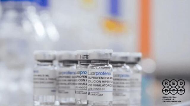 Ibuprofeno inhalado: pacientes de El Calafate estarían realizando el tratamiento