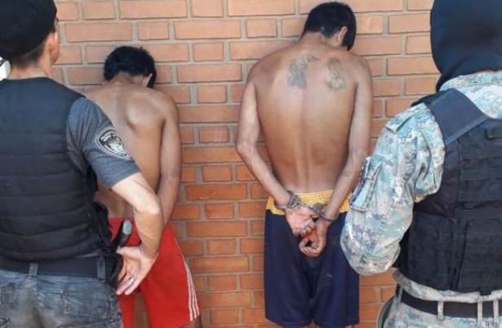 Detuvieron a dos conocidos delincuentes involucrados en varios hechos delictivos