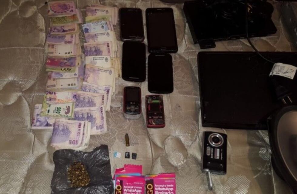 Detuvieron a tres integrantes de una banda que cometía entraderas y vendía droga