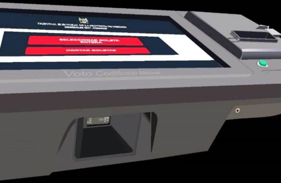 Mirá como funcionará el voto electrónico en urnas de Candelaria