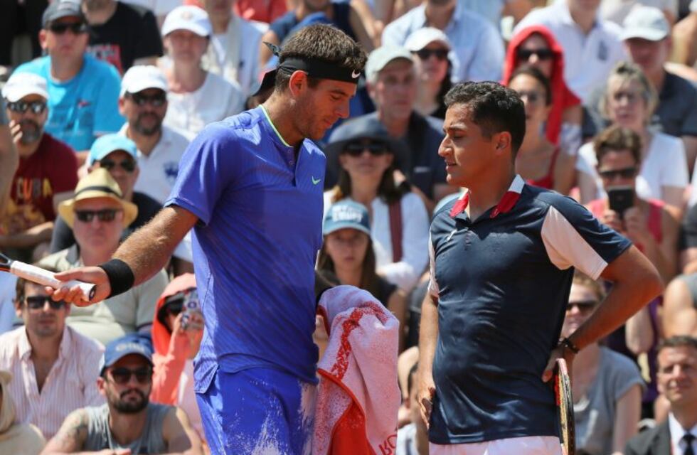 Roland Garros: Del Potro avanzó a tercera ronda tras el abandono por lesión de Almagro