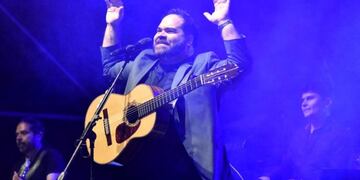 Juan Fuentes en la segunda noche (Serenata a Cafayate 2020)
