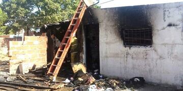 El incendio se habría originado por un desperfecto eléctrico\u002E (El Informante)