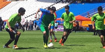 Pura calidad en cada uno de los encuentros en la final de la Liga de Fútbol 5 Adaptado\u002E