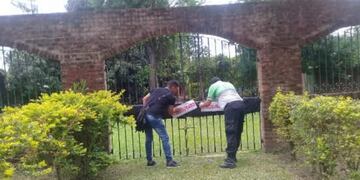 El municipio debió clausurar el predio donde se hacían las fiestas\u002E (Prensa Guardia Comunitaria)