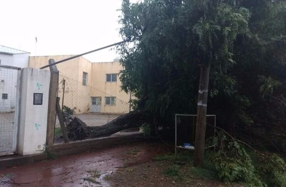 Por la tormenta del jueves, no habrá clases en tres escuelas puntanas