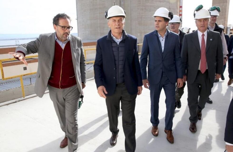 Macri estuvo en la Central Nuclear de Embalse
