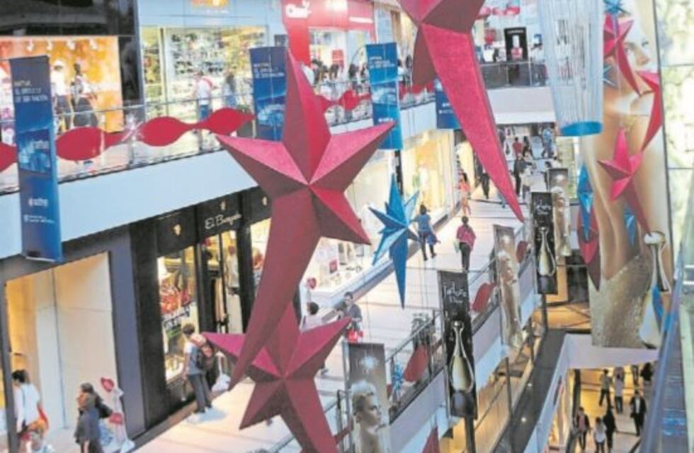 La Navidad llegó a los shoppings