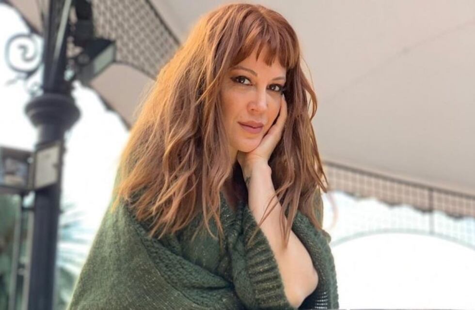 La primera foto de Miriam Lanzoni con su hijo adoptivo