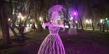 rio gallegos se viste de rosa