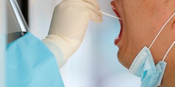 A person is tested at the window of a testing vehicle, following a new outbreak of the coronavirus disease (COVID-19) in Beijing, China, June 30, 2020\u002E REUTERS/Thomas Peter