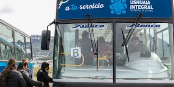 Colectivos en Ushuaia