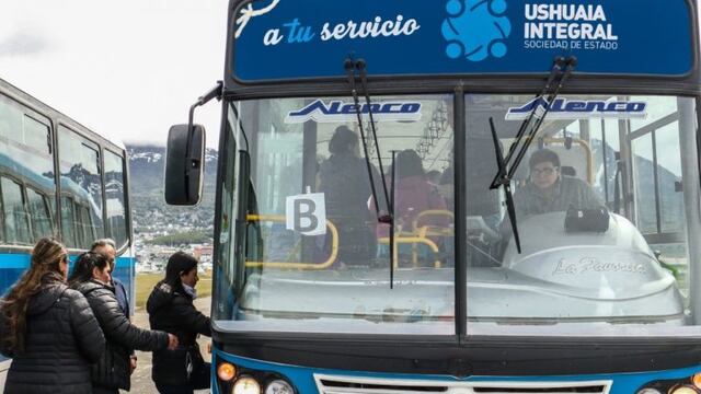 Colectivos en Ushuaia