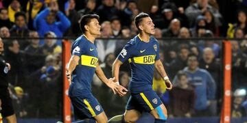DYN614, BUENOS AIRES 02/08/2017, BOCA JRS\u002E VS VILLAREAL DISPUTAN UN PARTIDO AMISTOSO INTERNACIONAL\u002E\r\nFOTO: DYN/PABLO AHARONIAN\u002E cancha boca juniors cristian pavon futbol partidos amistosos internacionales futbol futbolistas boca juniors villarreal
