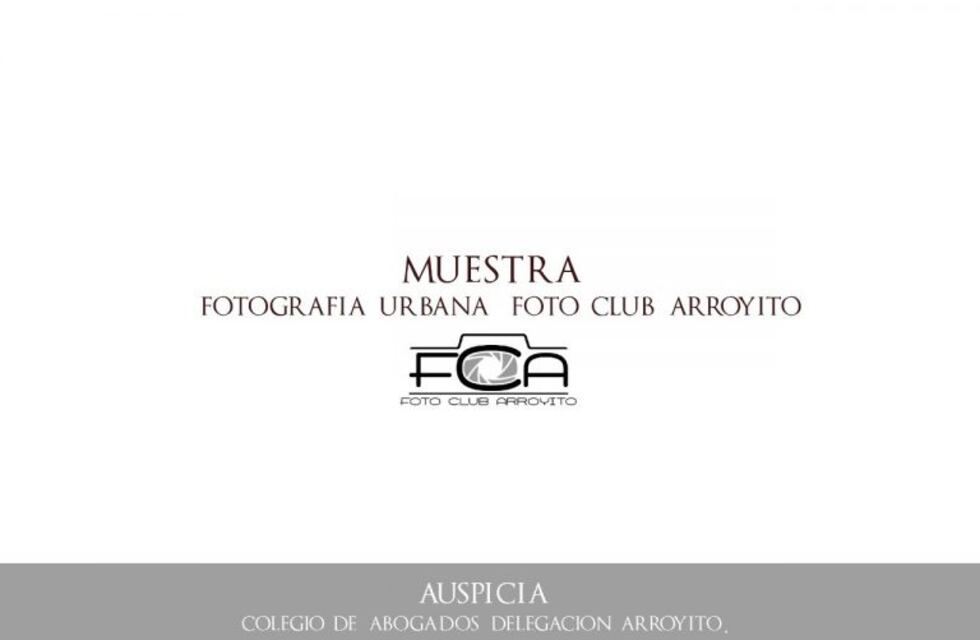 Se inauguró la muestra urbana del Fotoclub Arroyito