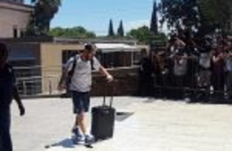 La Selección Argentina llegó a San Juan para jugar ante Colombia