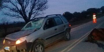 Accidente, en José de la Quintana\u002E