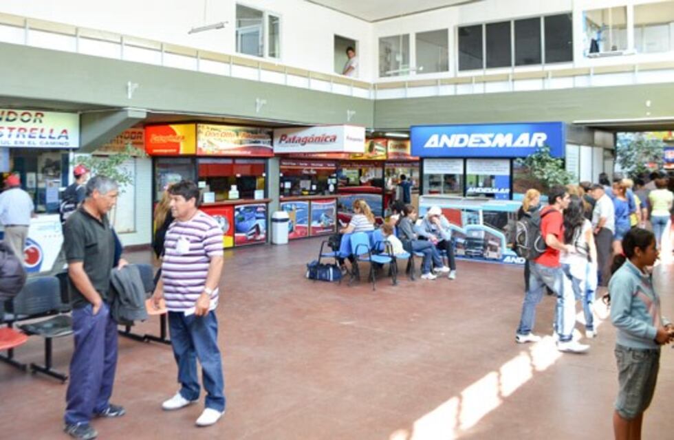 Los pasajes en ómnibus desde Comodoro están casi agotados