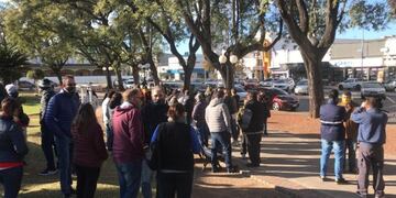 Bocinazo de gastronómicos en Rafaela