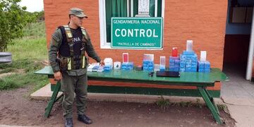 Operativo de control de Gendarmería permitió desbaratar el contrabando\u002E (Prensa Gendarmería)