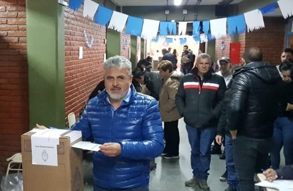 Votó Carlos Ponce, el vicegobernador de San Luis