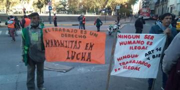 Protesta de Naranjitas