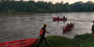 Continúa la búsqueda del joven desaparecido en el río Ctalamochita\u002E