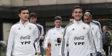 La Selección Argentina en Alemania\u002E (Foto: Twitter/Argentina)