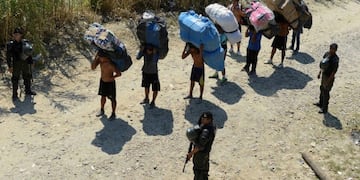 Bagayeros en Aguas Blancas