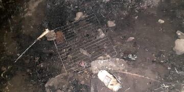 Una parrilla en la reserva natural de Jesús María