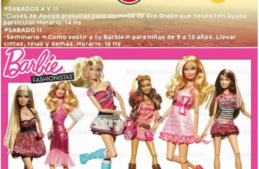 Ya es polémico: en comité UCR de Almafuerte dan seminario de "cómo vestir a tu barbie"
