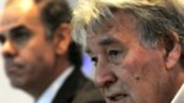 DYN44, BUENOS AIRES 27/10/2016, CONFERENCIA DE PRENSA DEL PRESIDENTE DEL COMITu00c9 REGULARIZADOR DE LA AFA , ARMANDO Pu00c9REZ ESTA TARDE EL LA SEDE DE VIAMONTE.FOTO:DYN/PABLO AHARONIAN. ciudad de buenos aires Armando Perez presidente de la afa anuncia cuales so