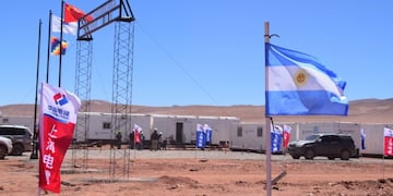 En los primeros meses del año se imprimió sostenido ritmo a los trabajos de montaje de la planta solar en Cauchari\u002E