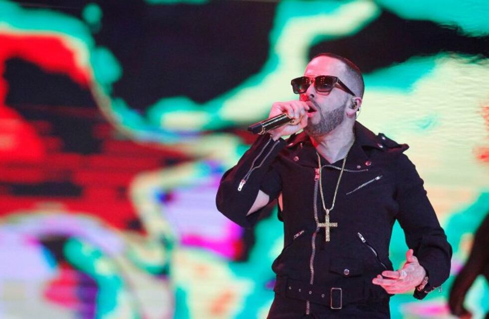 Lanús-Gremio: así fue el show de Yandel en la previa de la final