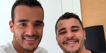 Danilo Feliciano de Moraes (der)