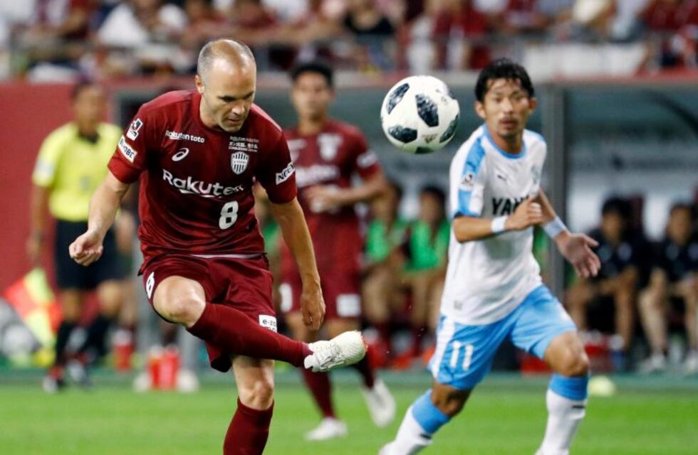 Así fue el primer gol de Andrés Iniesta en la Liga de Japón