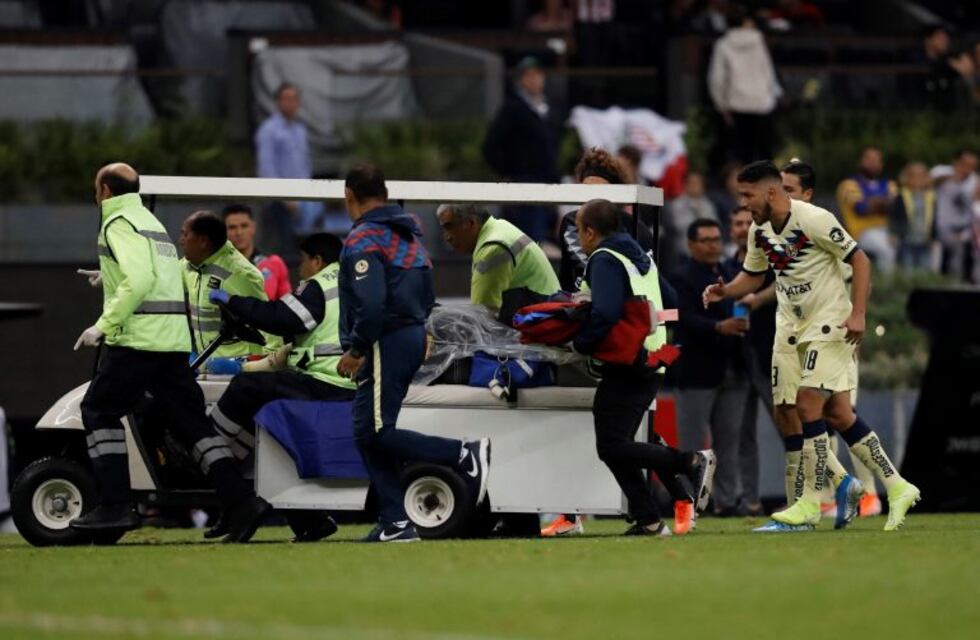 La impactante lesión de Giovani dos Santos en el fútbol de México