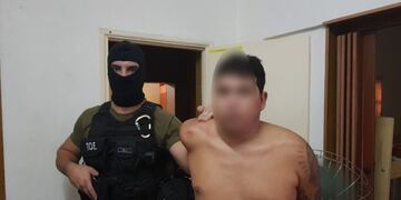 Sandoval fue detenido en marzo por la Tropa de Operaciones Especiales (TOE)\u002E (@maxipullaro)