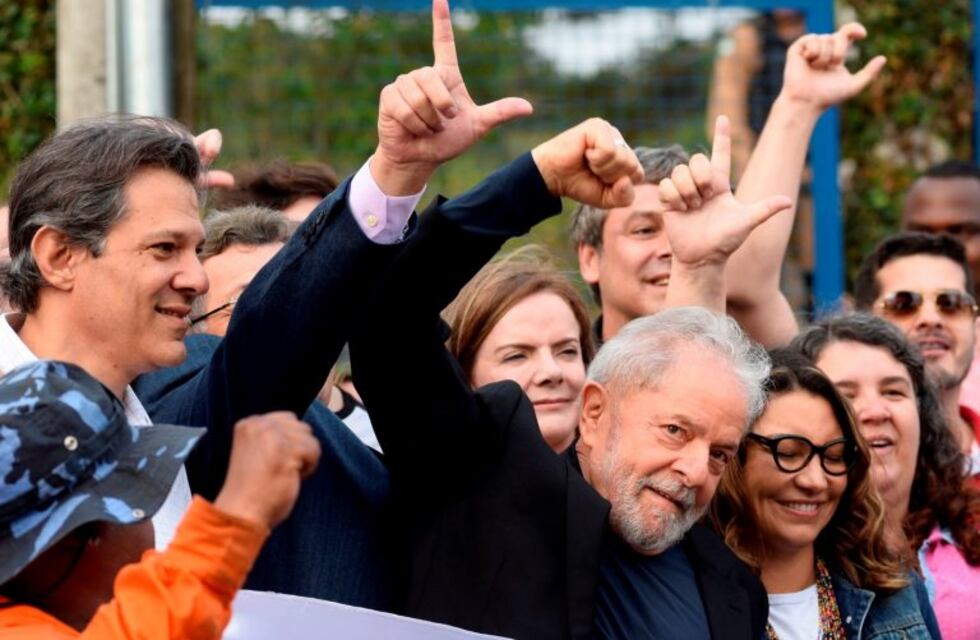 Lula da Silva, tras estar 580 días preso: "Han intentado criminalizar a la izquierda"