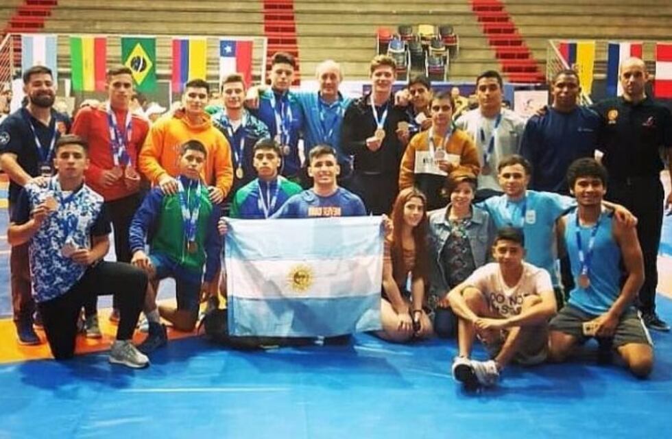 Sudamericano de Lucha en Chile: destacada actuación de chubutenses